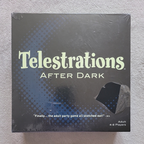 Telestrations after dark adults board game adults 17+ - Picture 1 of 3